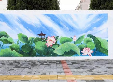 南乐墙绘施工材料制作工艺说明