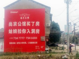 南乐墙体广告在乡镇、农村市场的媒体优势