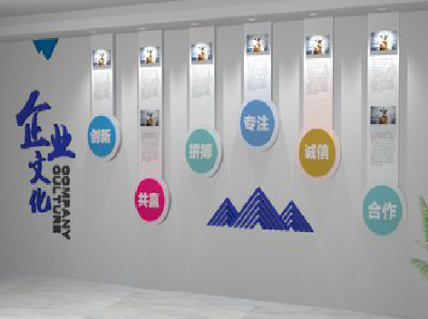 南乐企业文化墙需要传递什么办公文化？